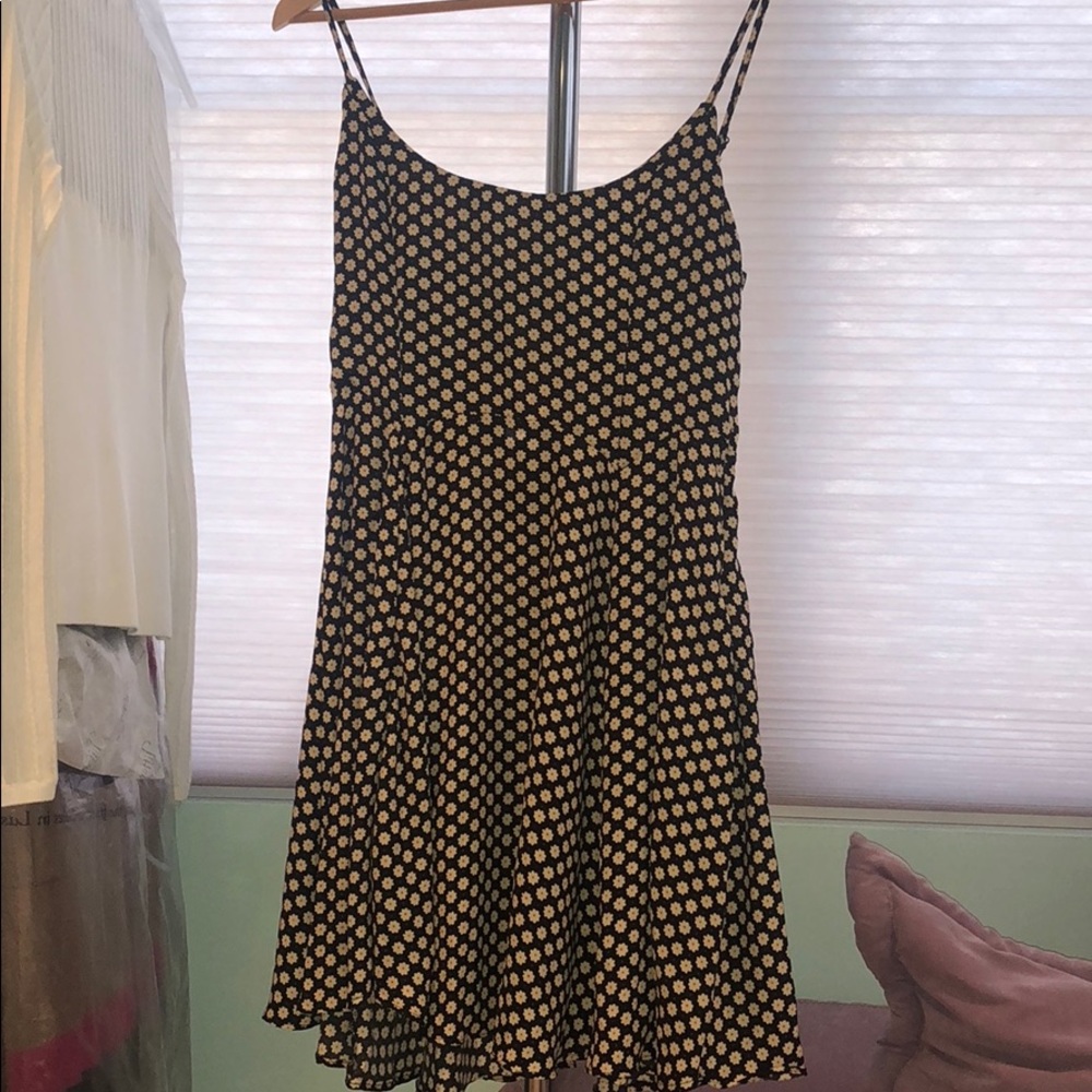 *NWT* Black white red sundress